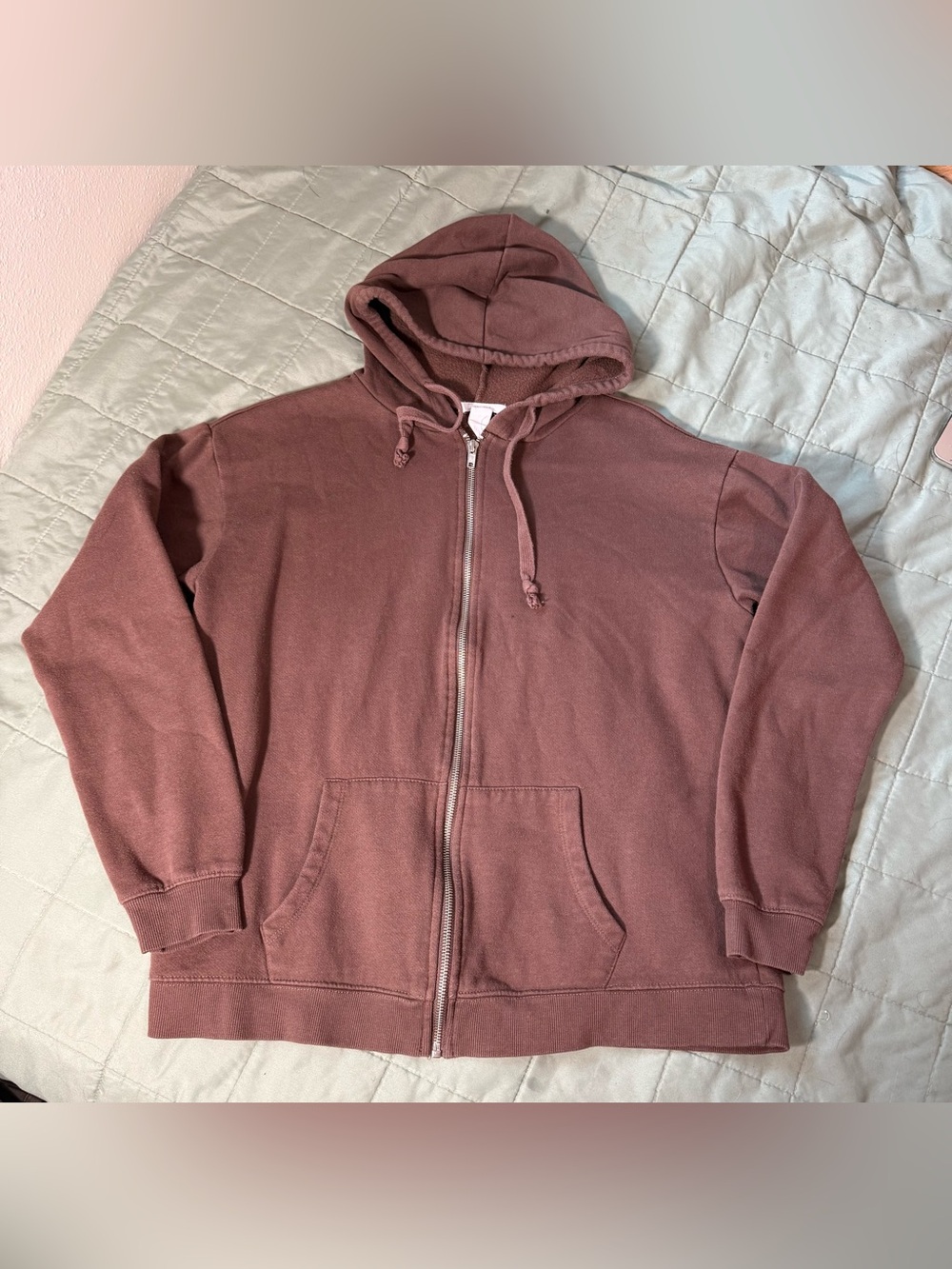 Full Tilt Brown Zip Up